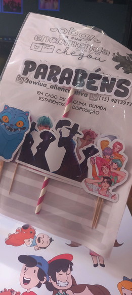 Kit Só Um Bolinho Saja Boys (guerreiras do K-pop) - Imagem 5