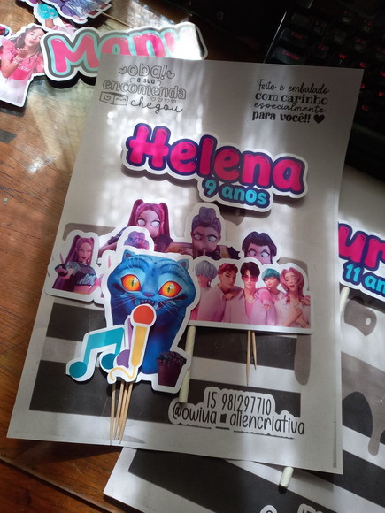Kit Festa em Casa Guerreiras do K-pop - Imagem 2