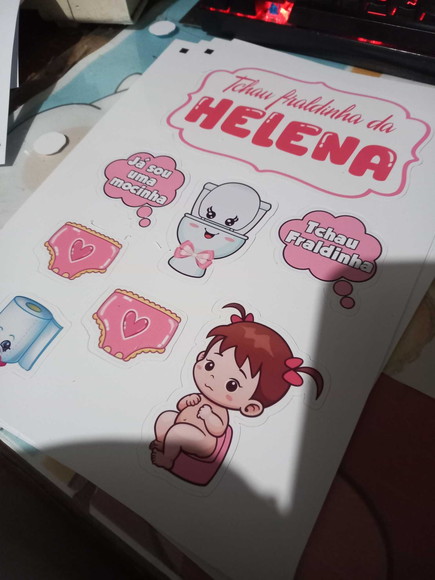 Kit Festa Só Um Bolinho Desfralde Menina (tchau Fraldinha) - Imagem 2