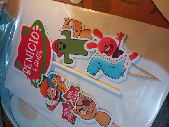 Kit Só Um Bolinho Gato Galático - Imagem 3