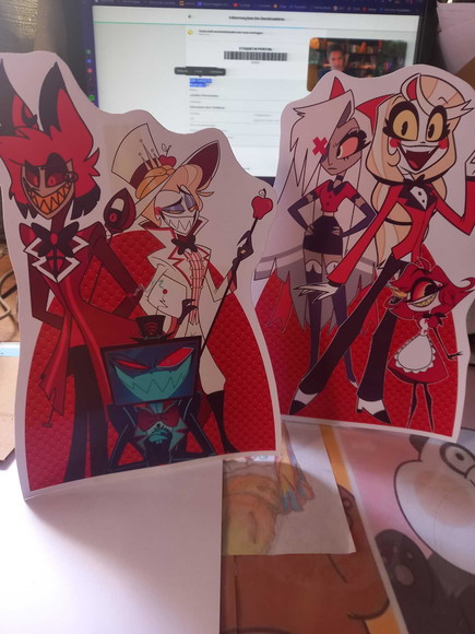 Kit Só Um Bolinho Hazbin Hotel - Imagem 5
