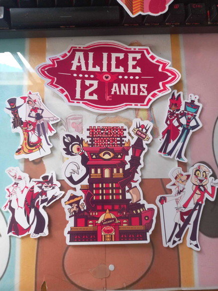 Kit Só Um Bolinho Hazbin Hotel - Imagem 3