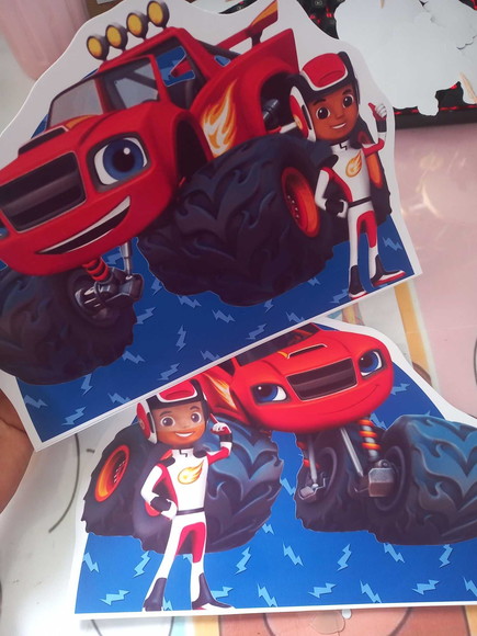 Kit Só Um Bolinho Blaze Monster Machine - Imagem 3
