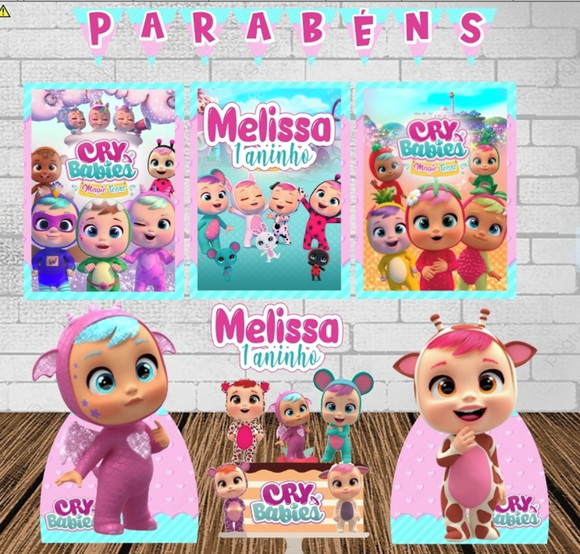 Kit Só Um Bolinho Cry Babies ( Cry Babys)
