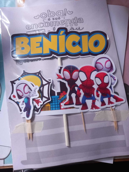 Kit Festa Só Um Bolinho Spidey - Imagem 3