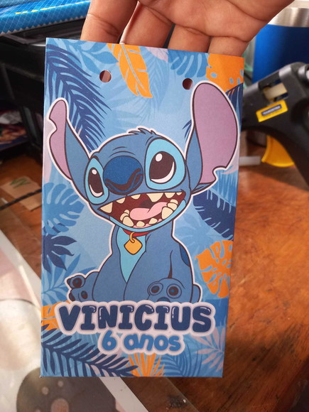 Sacolinha Stitch Menino - Imagem 3
