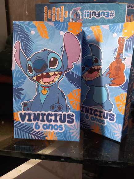 Sacolinha Stitch Menino - Imagem 2