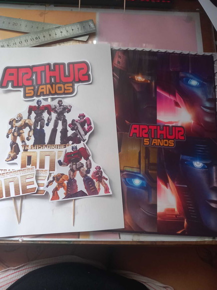 Kit Festa Só Um Bolinho Transformes One ( o Início ) - Imagem 3