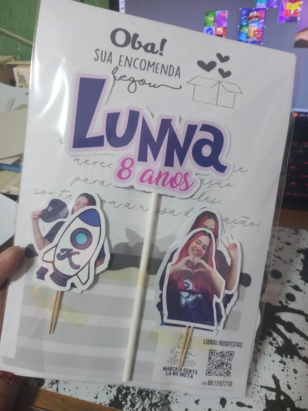 Kit Festa Só Um Bolinho Katlen (dos Rosas) - Imagem 2