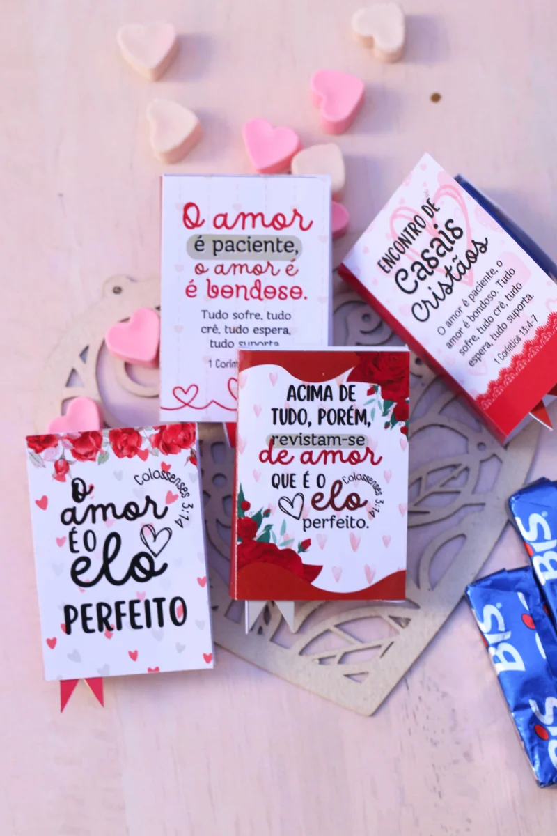 MIni Biblia Porta Bis Encontro de Casais | Dia dos Namorados - Imagem 5