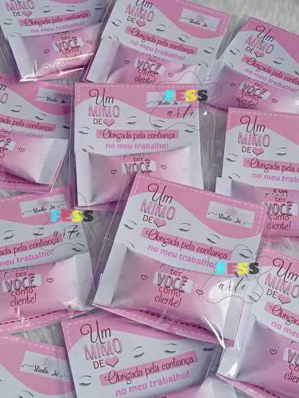 Bala Personalizada Obrigada Cliente Balinha Agradecimento