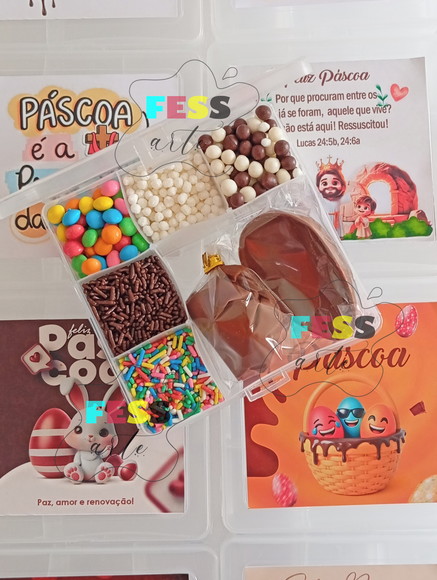 Lembrancinha Kit Confeiteiro Páscoa Ovo Artesanal Gourmet