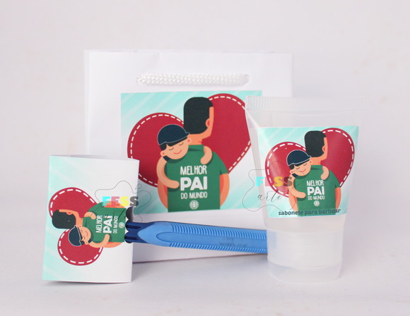 Lembrancinha Personalizada Dia dos Pais Kit Barba Promoção