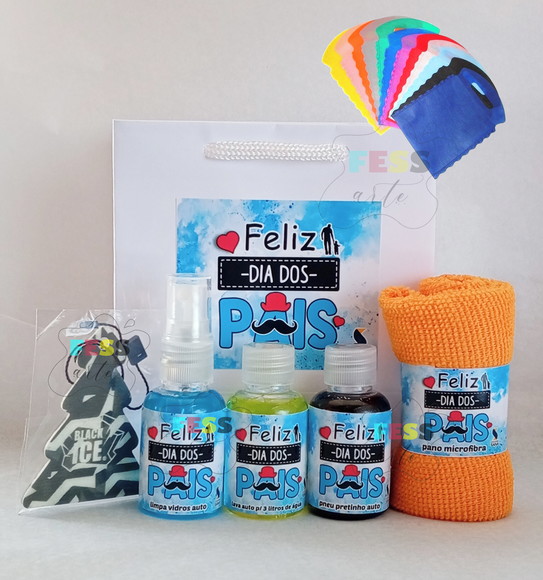 Lembrancinha Personalizada Dia dos Pais Kit Carro Brinde