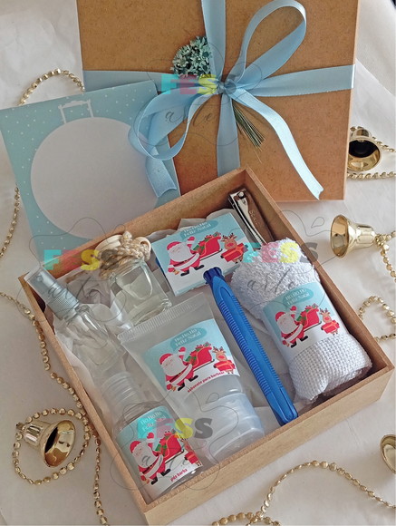 Presente Kit Caixa Luxo Lembrancinha Natal Mães Mulheres Spa