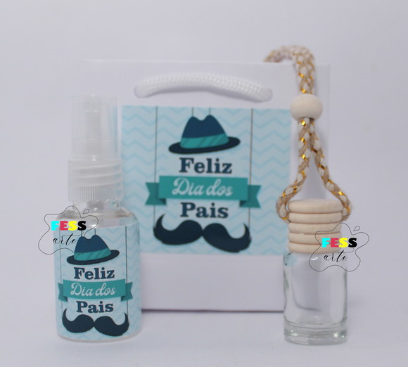 Promoção Kit Lembrancinha Dia dos Pais Aromatizador de Carro