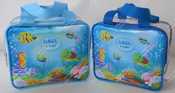 Bolsa Maleta Cristal Personalizada Lembrancinha