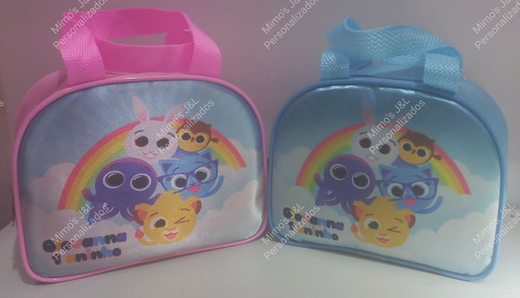 Bolsa Meia Lua Personalizada Lembrancinha