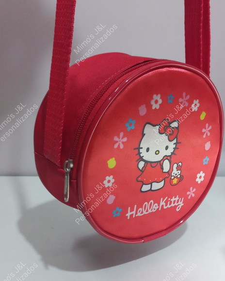Bolsa Redonda Alça Cruzada Personalizada Lembrancinha