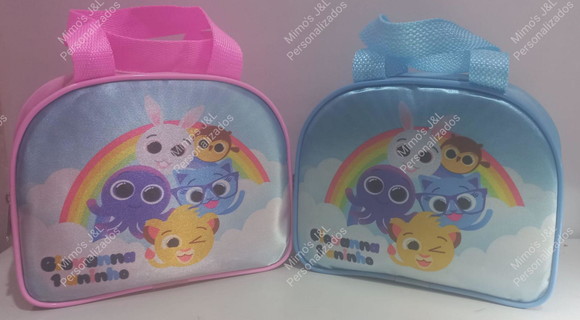 Bolsa Meia Lua Personalizada Lembrancinha