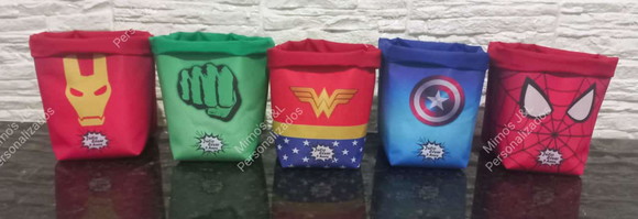 Cachepot Nylon Personalizado Lembrancinha - Imagem 2