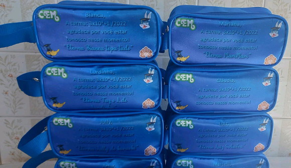 Estojo Personalizado Lembrancinhas