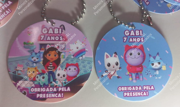 Tags Personalizadas com Correntinha