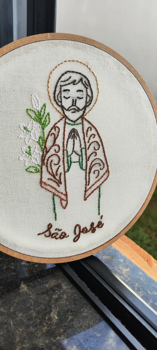 Bastidor Santo de Devoção, São José - Personalizado