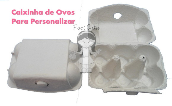 Caixinha de Ovos para Personalizar 20 Unid
