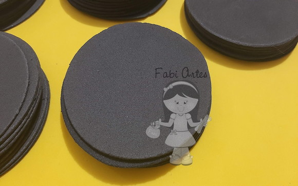 Círculo de E.v.a 8,5 cm 50 Unidades