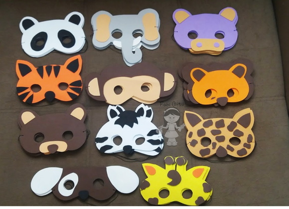 Máscaras Bichinhos