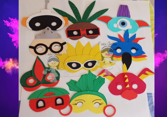 Máscaras Masked Singer Brasil