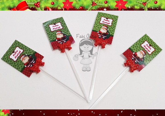 Natal Topper Kit 20 Unidades