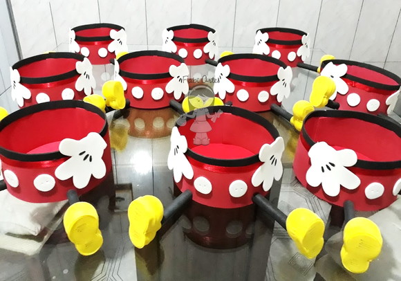 Porta Doces Cachepô Mickey