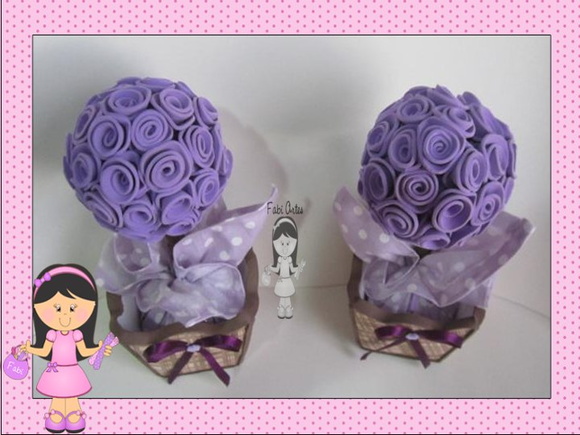 Topiária com Flores de Eva - Imagem 2
