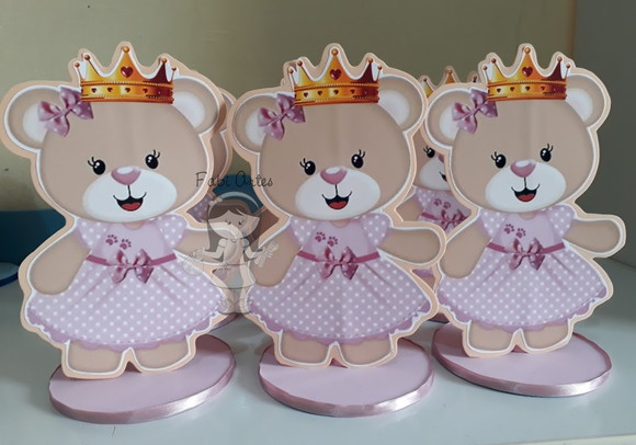 Ursinha Princesa Mini Totem Display