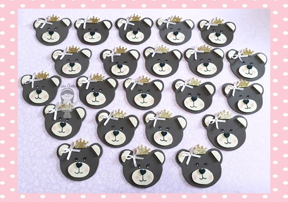 Ursinhas Princesas Apliques Ursinha