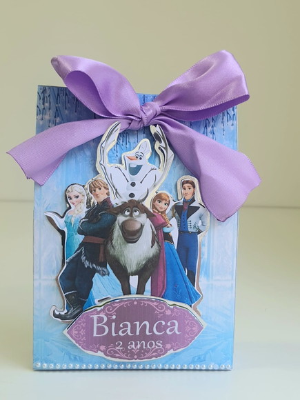 Caixa Sacolinha Frozen - Imagem 4