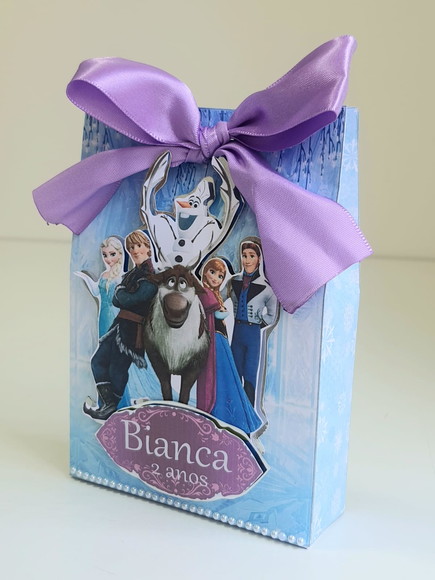 Caixa Sacolinha Frozen - Imagem 5