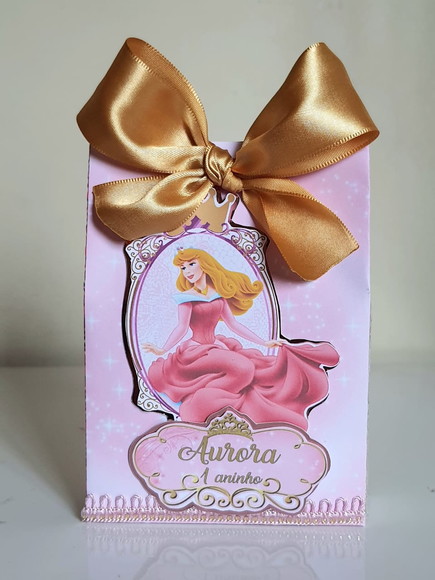 Caixa Sacolinha Bela Adormecida /aurora