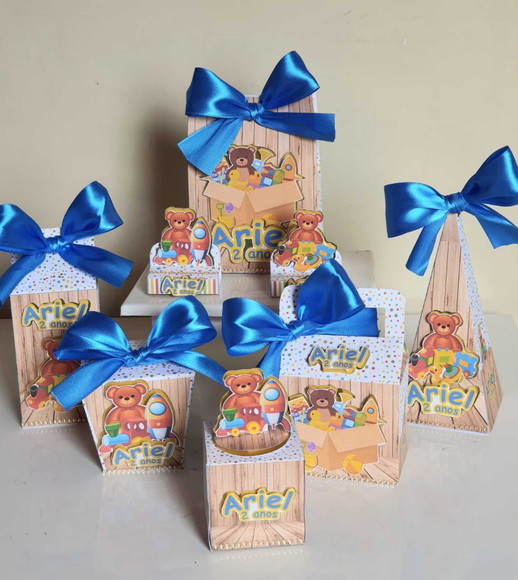 Kit 50 Lembrancinhas para Festa Infantil Fábrica de Brinqued