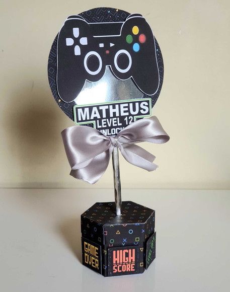 Centro de Mesa Vídeogame