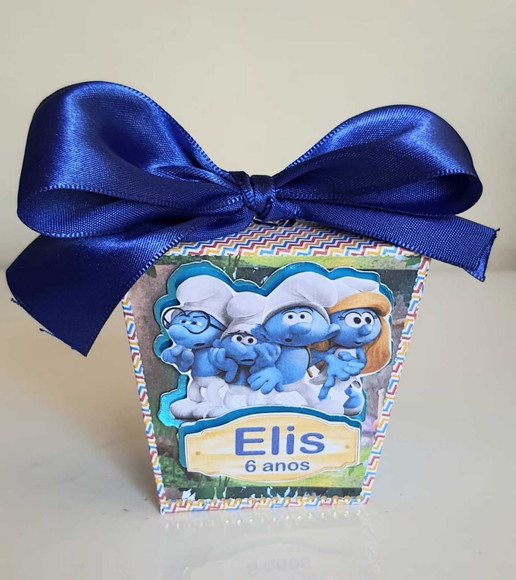 Caixa Sushi Smurfs