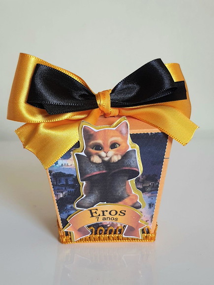 Caixa Sushi Gato de Botas - Imagem 2