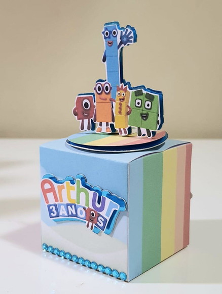 Caixa Cubo Numberblocks - Imagem 3