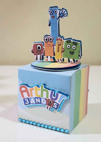 Caixa Cubo Numberblocks - Imagem 5