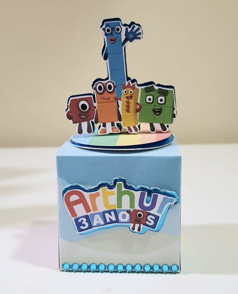 Caixa Cubo Numberblocks - Imagem 4