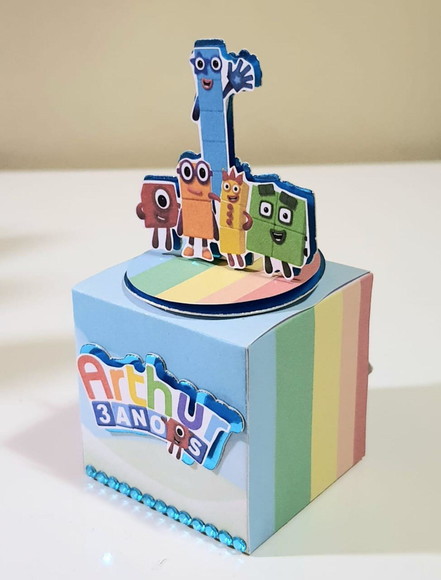 Caixa Cubo Numberblocks - Imagem 2