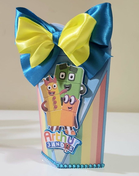 Caixa Coração Numberblocks