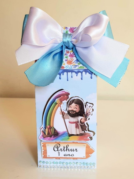 Caixa Milk Jesus, o Maior Pintor do Mundo